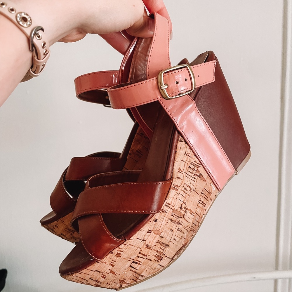 Chinese laundry wedges - loved but good condition